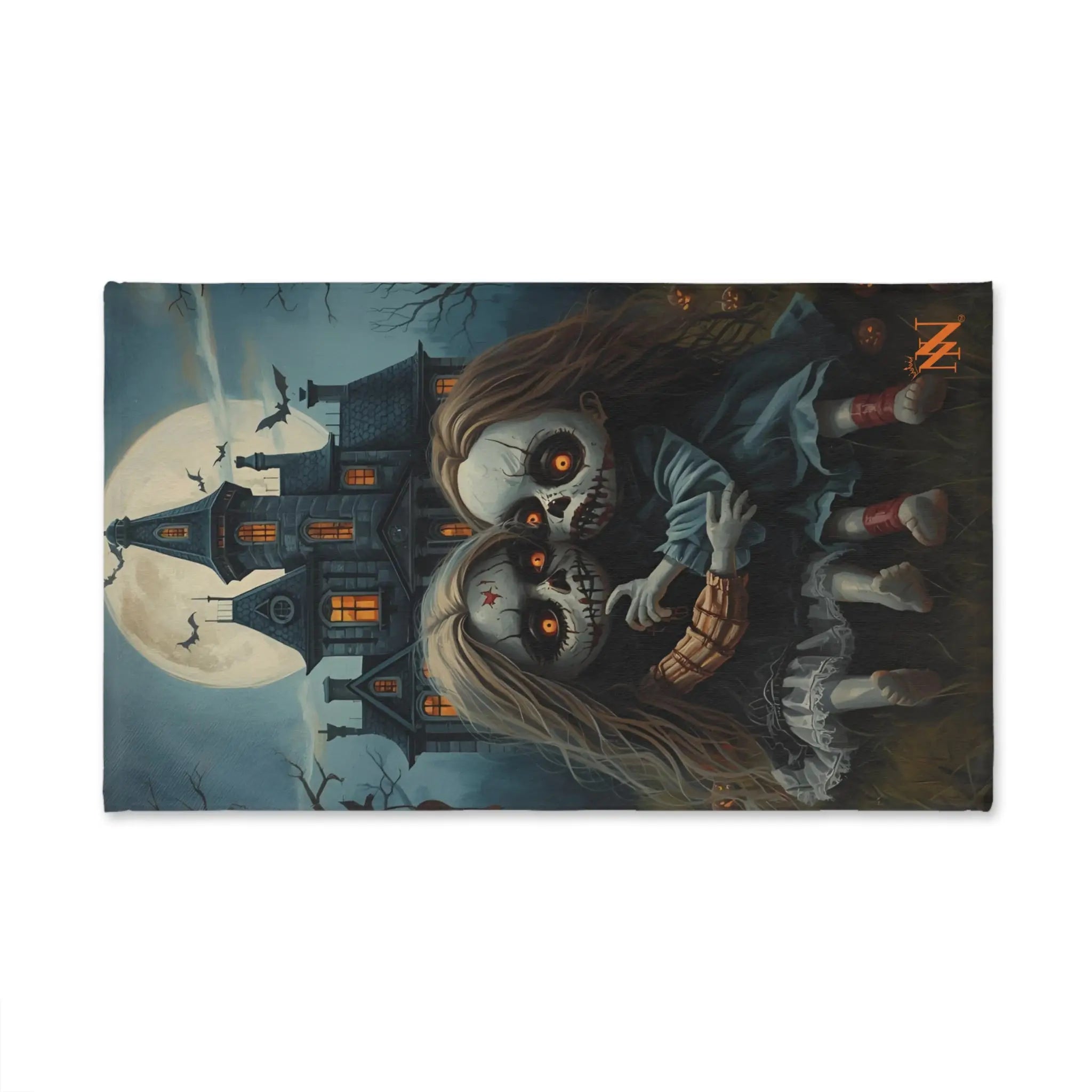Scary Halloween Pumpkin Girls | Mix & Match Original Fun-Flirty Lovers’ Towels