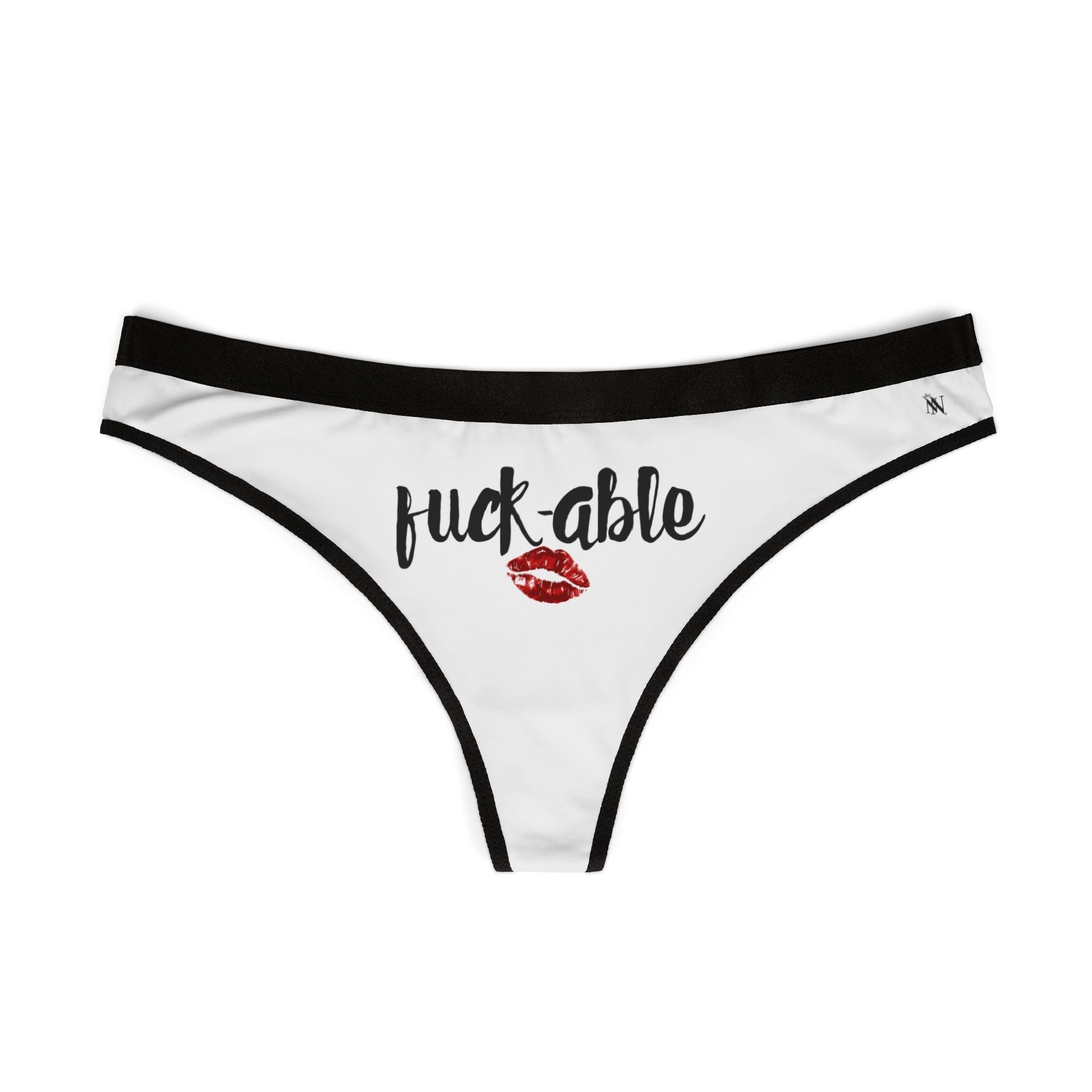 Fuck-able Kiss | Mix & Match Women’s Fun-Flirty Lovers’ Thongs