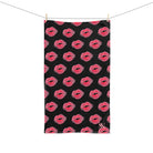Lips Kiss Mark Pattern | Mix & Match Classic Fun-Flirty Lovers’ Towels