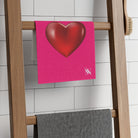 Heart Queen Pink | Mix & Match Soft Fun-Flirty Lovers’ Towels