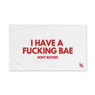 I Have a Fucking Bae | Mix & Match Classic Fun-Flirty Lovers’ Towels