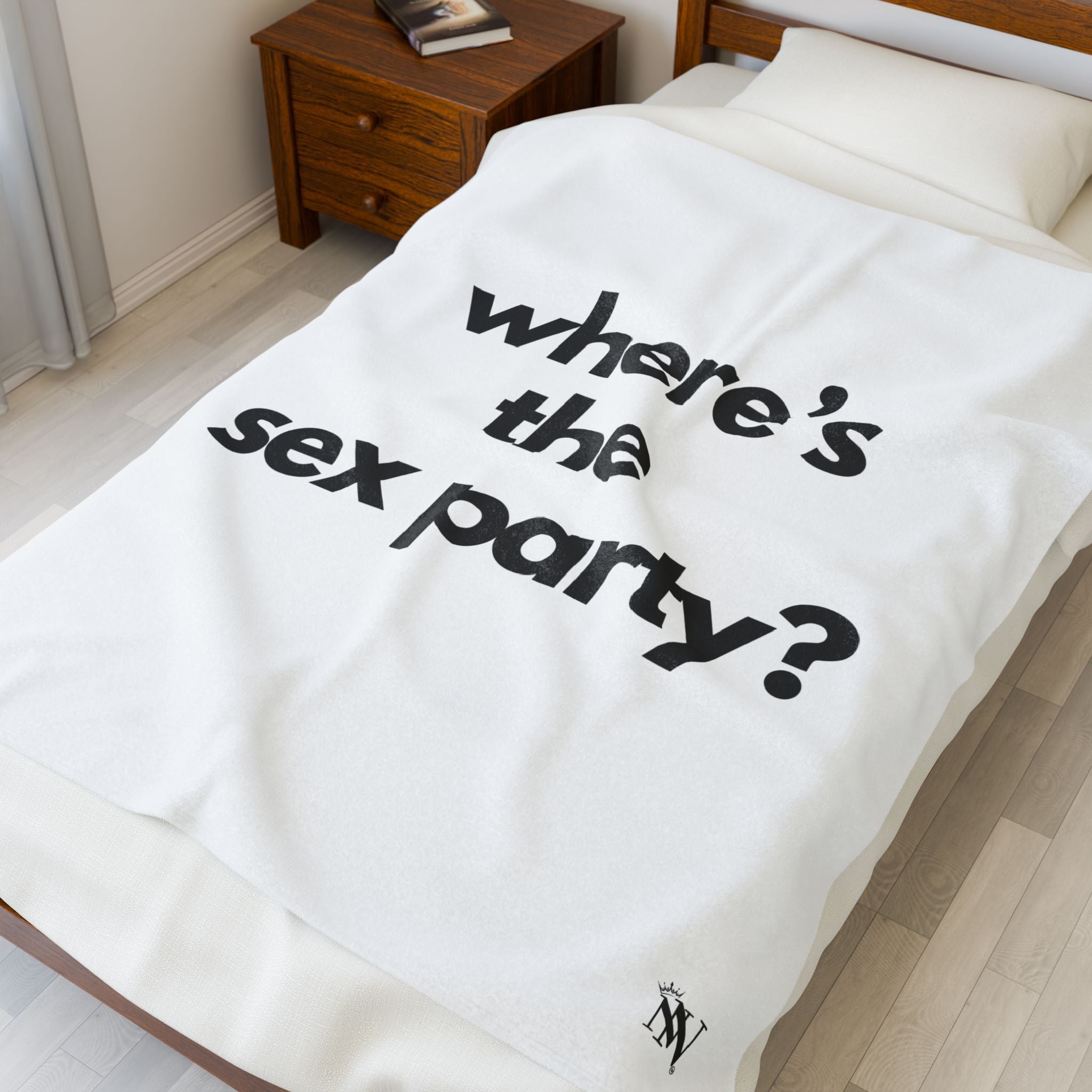 Where’s the Sex Party? | Mix & Match Fun-Flirty Lovers’ Blankets