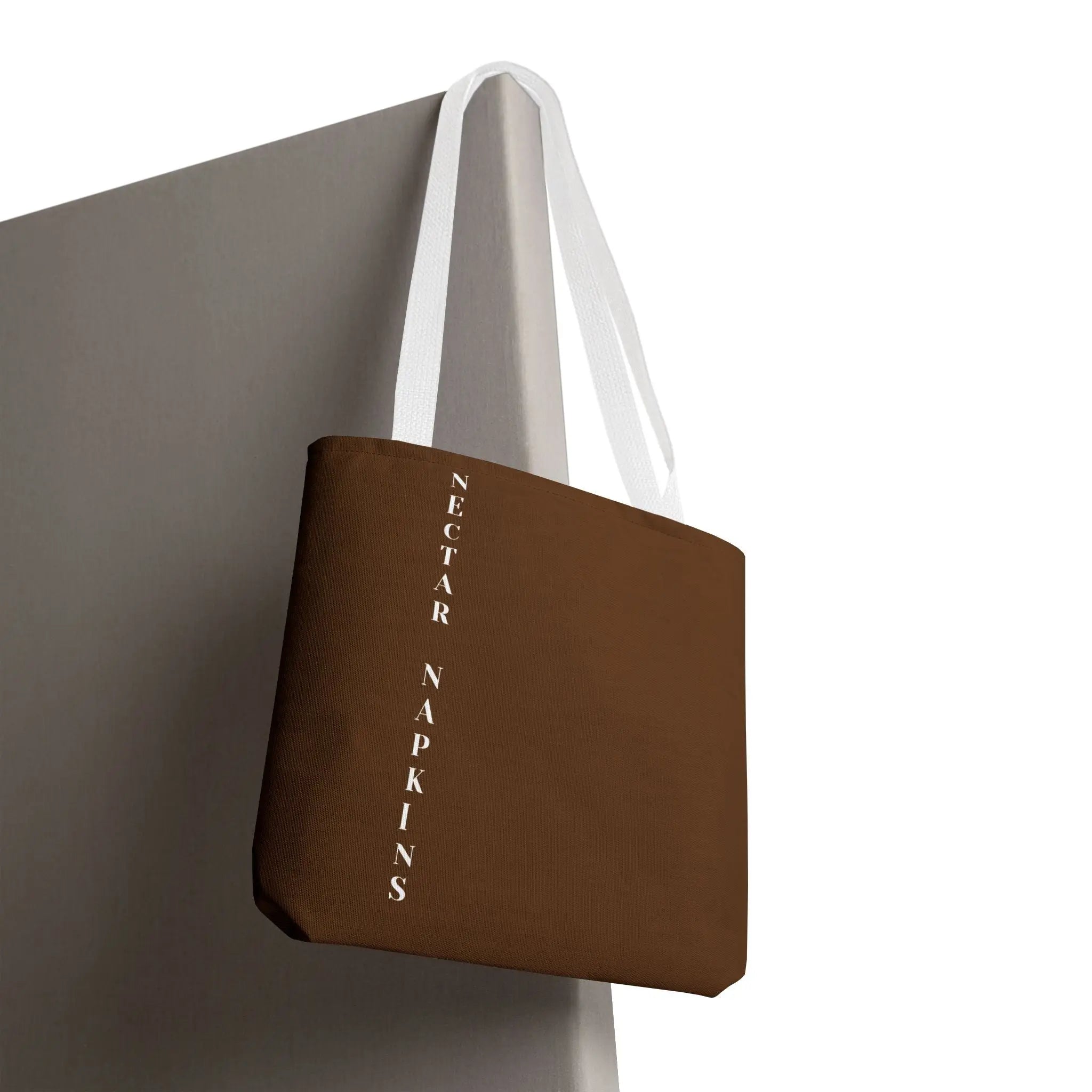 Nectar Napkins Brown Tote Bag