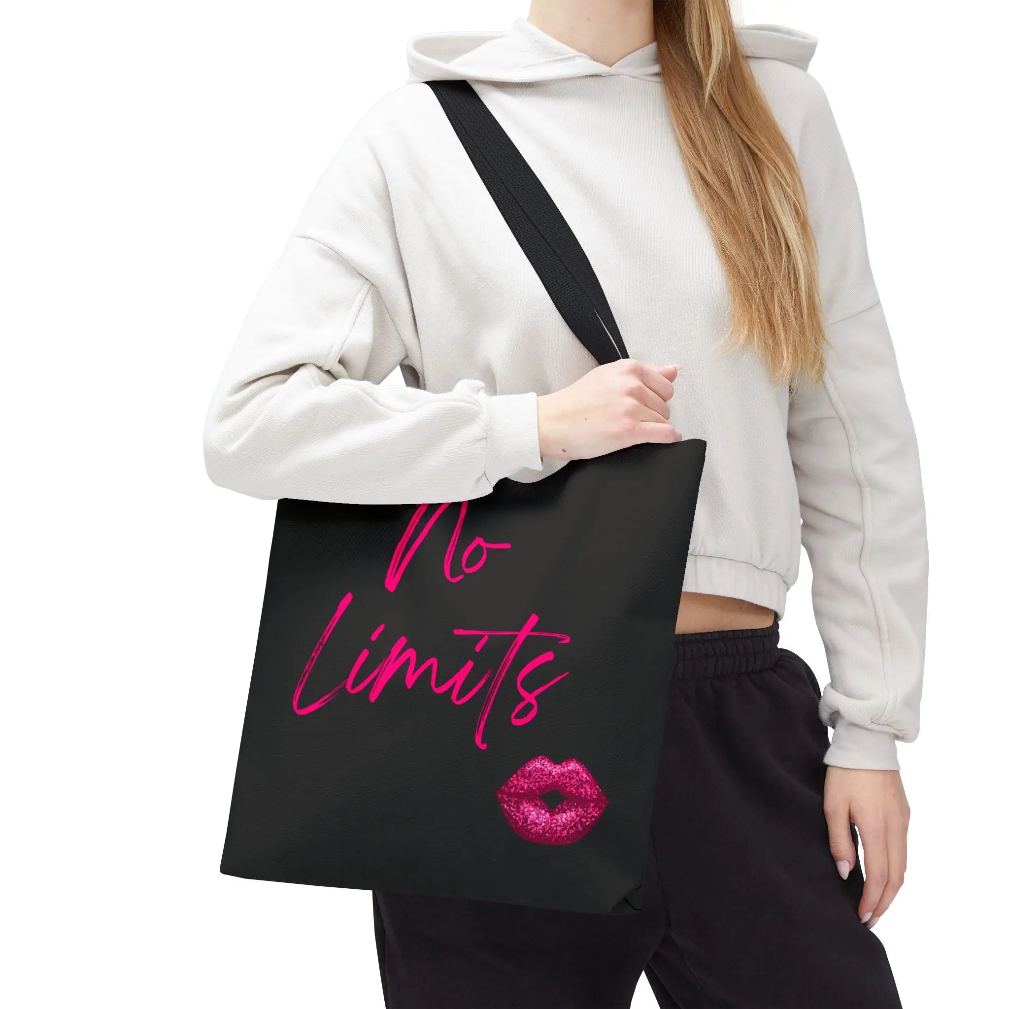 No Limits Kiss Mark Tote Bag