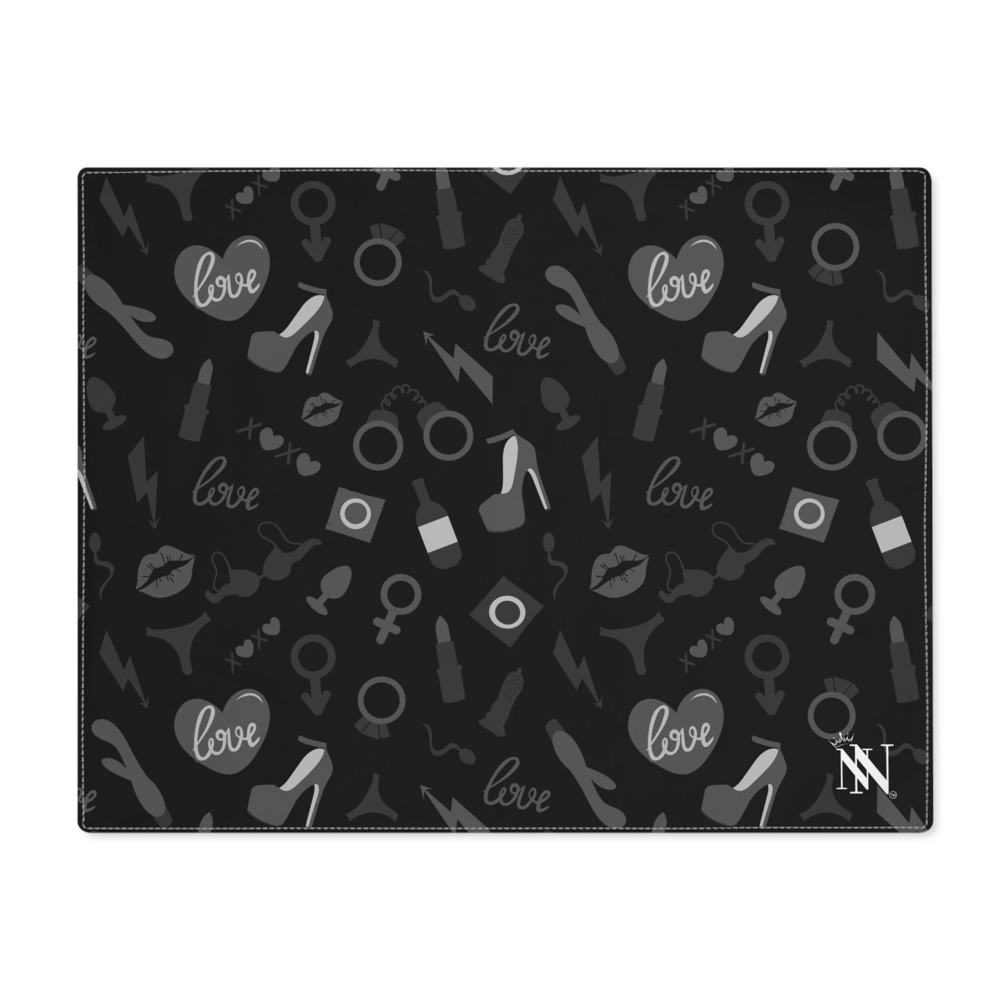 Black Sex Toys | Mix & Match Playful Fun-Flirty Lovers’ Toy Mats