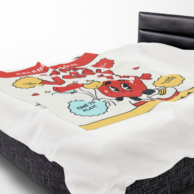 Be My Valentine | Mix & Match Soft Fun-Flirty Lovers’ Blankets