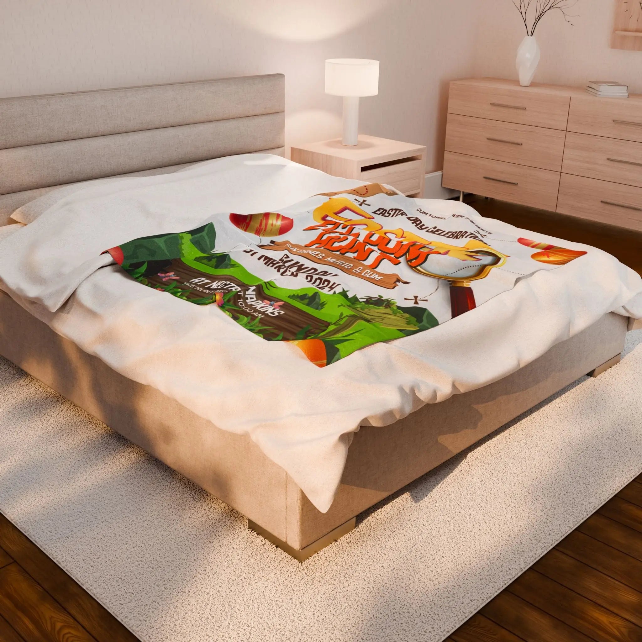 Easter Egg Cum Hunt | Mix & Match Fun-Flirty Lovers’ Blankets