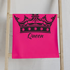 Large Crown Queen Signature Pink Cum Towel