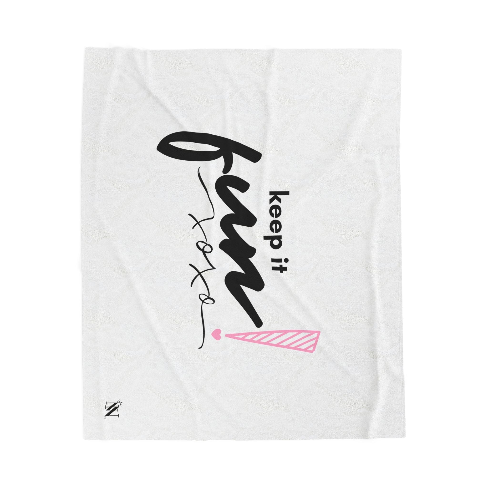 Keep It Fun! XOXO | Mix & Match Soft Fun-Flirty Lovers’ Blankets