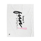 Keep It Fun! XOXO | Mix & Match Soft Fun-Flirty Lovers’ Blankets
