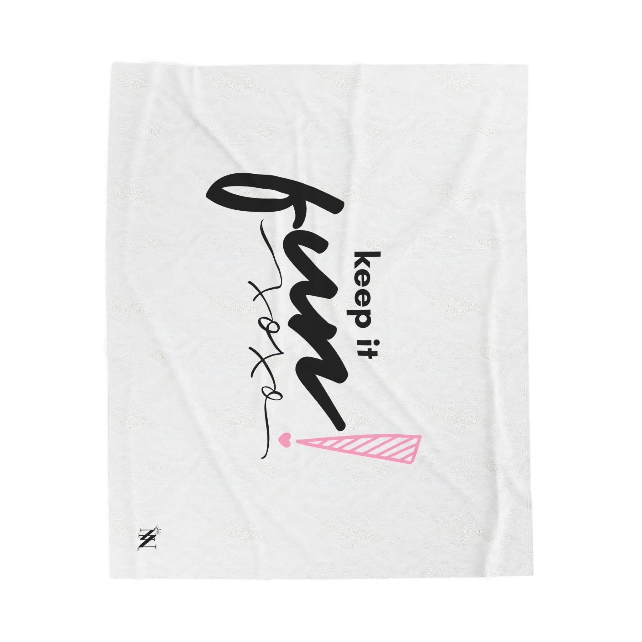 Keep It Fun! XOXO | Mix & Match Soft Fun-Flirty Lovers’ Blankets