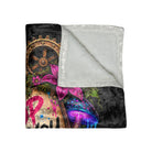 Hop Til You Drop Easter Crushed Velvet Blanket