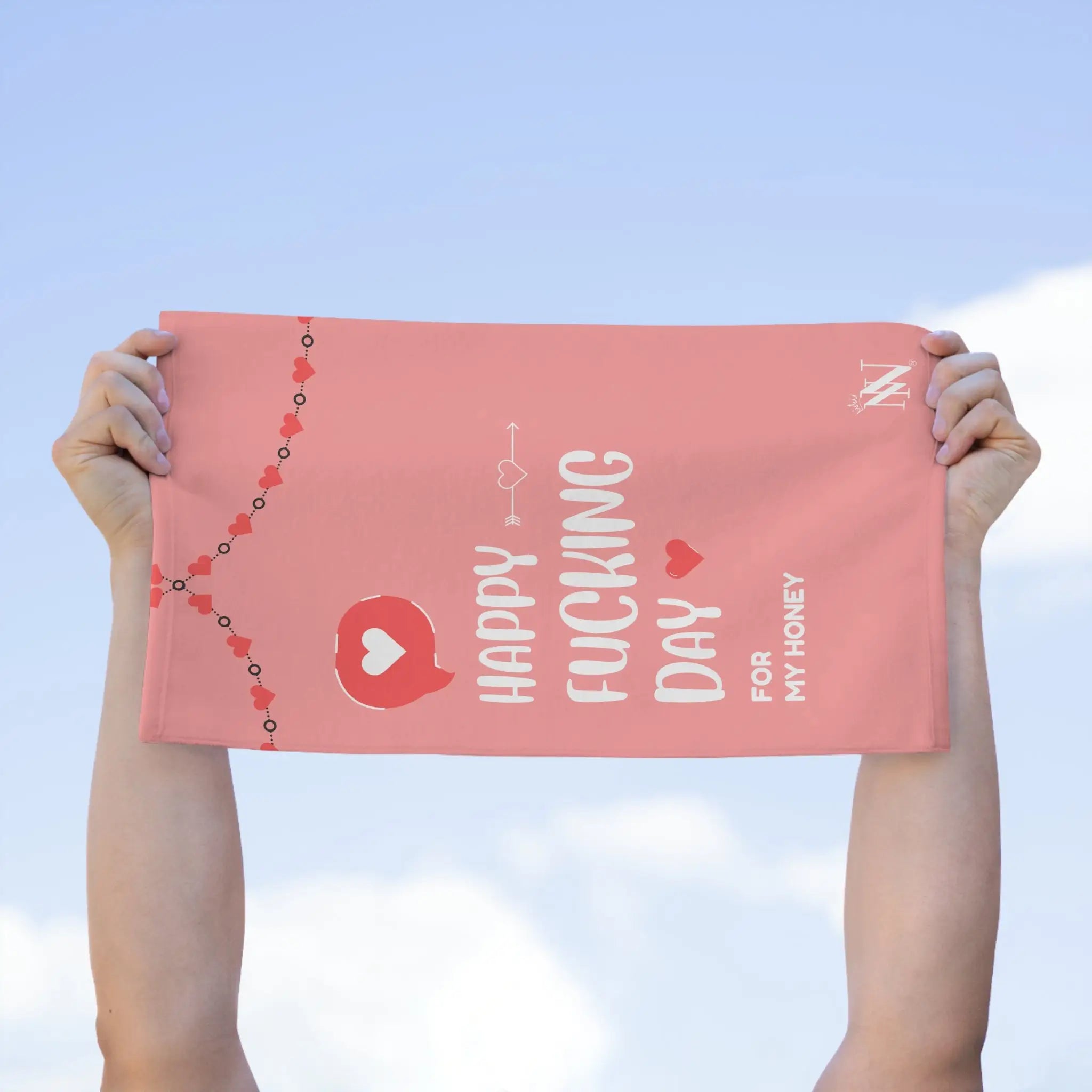 Happy Fucking Day | Mix & Match Soft Fun-Flirty Lovers’ Towels