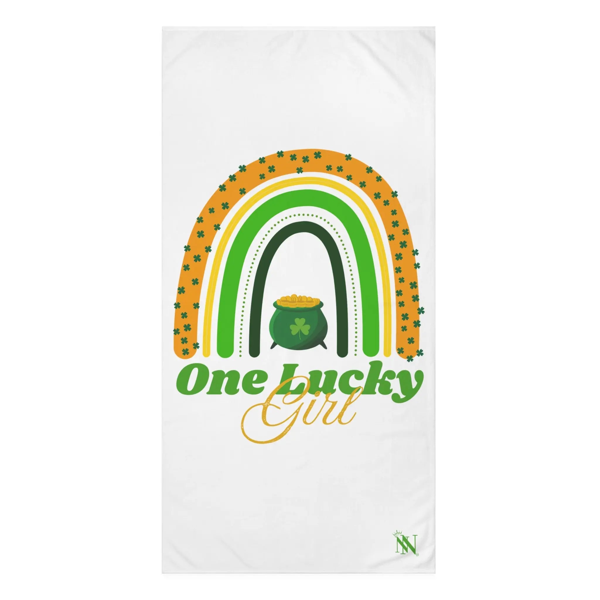 One Lucky Girl St. Patrick’s Day | Mix & Match XL Fun-Flirty Lovers’ Towels