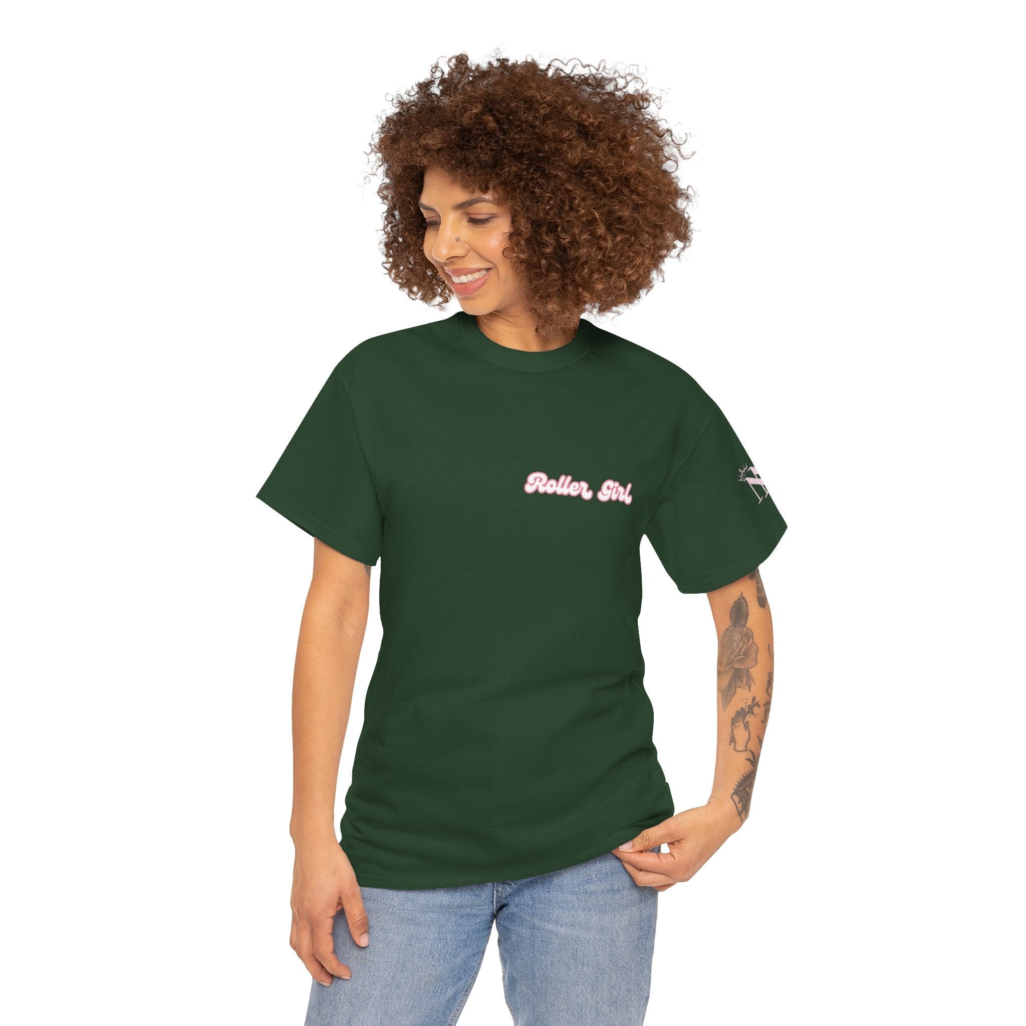 Roller Girl | Mix & Match 100% Cotton Unisex Fun-Flirty Lovers’ Tees