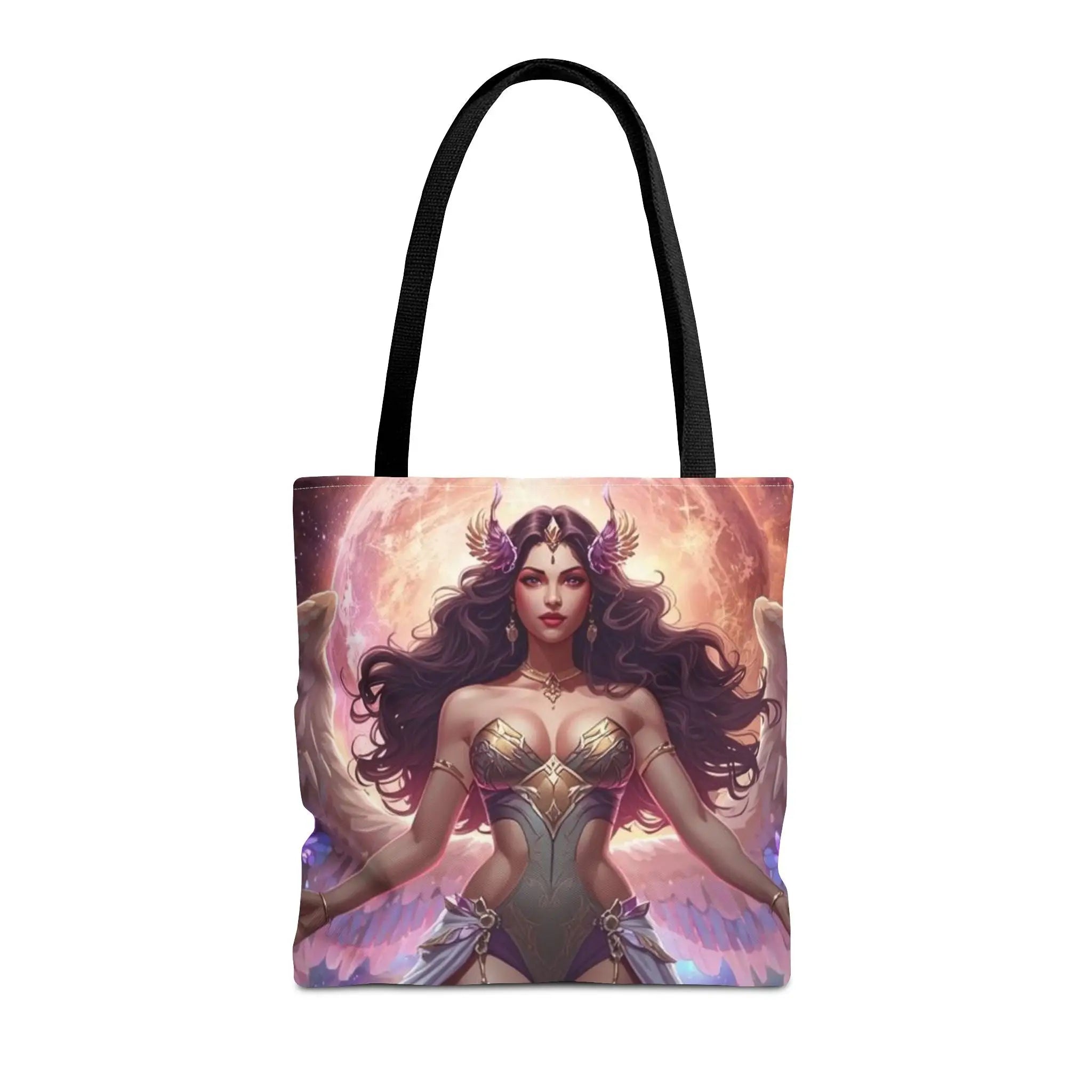 Angel Maiden Fantasy Women Everyday Weekend Getaway Tote Bag