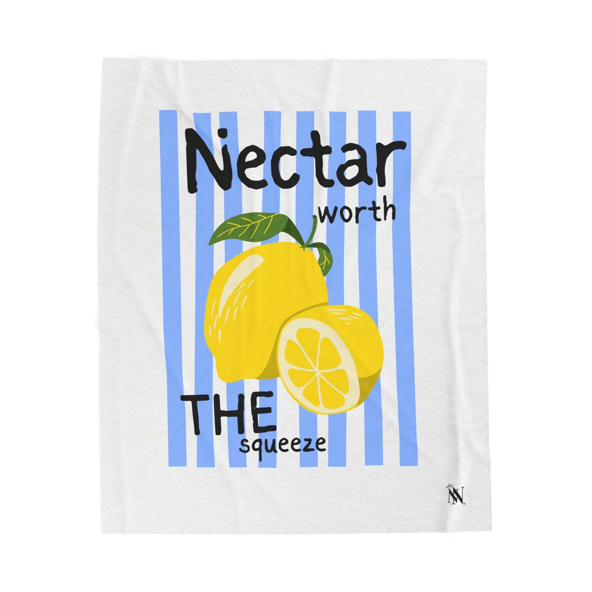 Nectar Worth the Squeeze | Mix & Match Velveteen Fun-Flirty Lovers’ Blankets