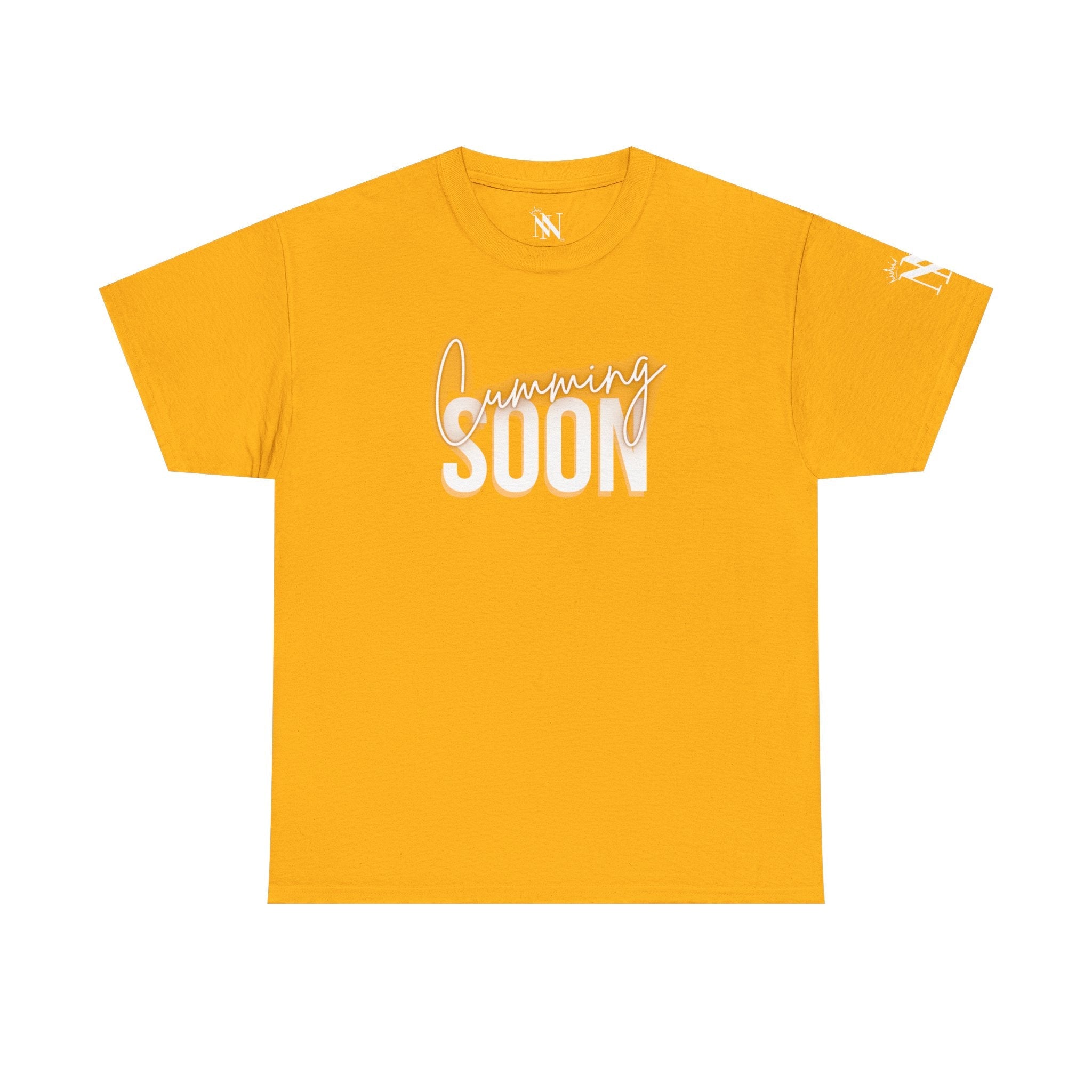 Cumming Soon 24k Gold Print Sex Gifts for Her Graphic T-Shirt