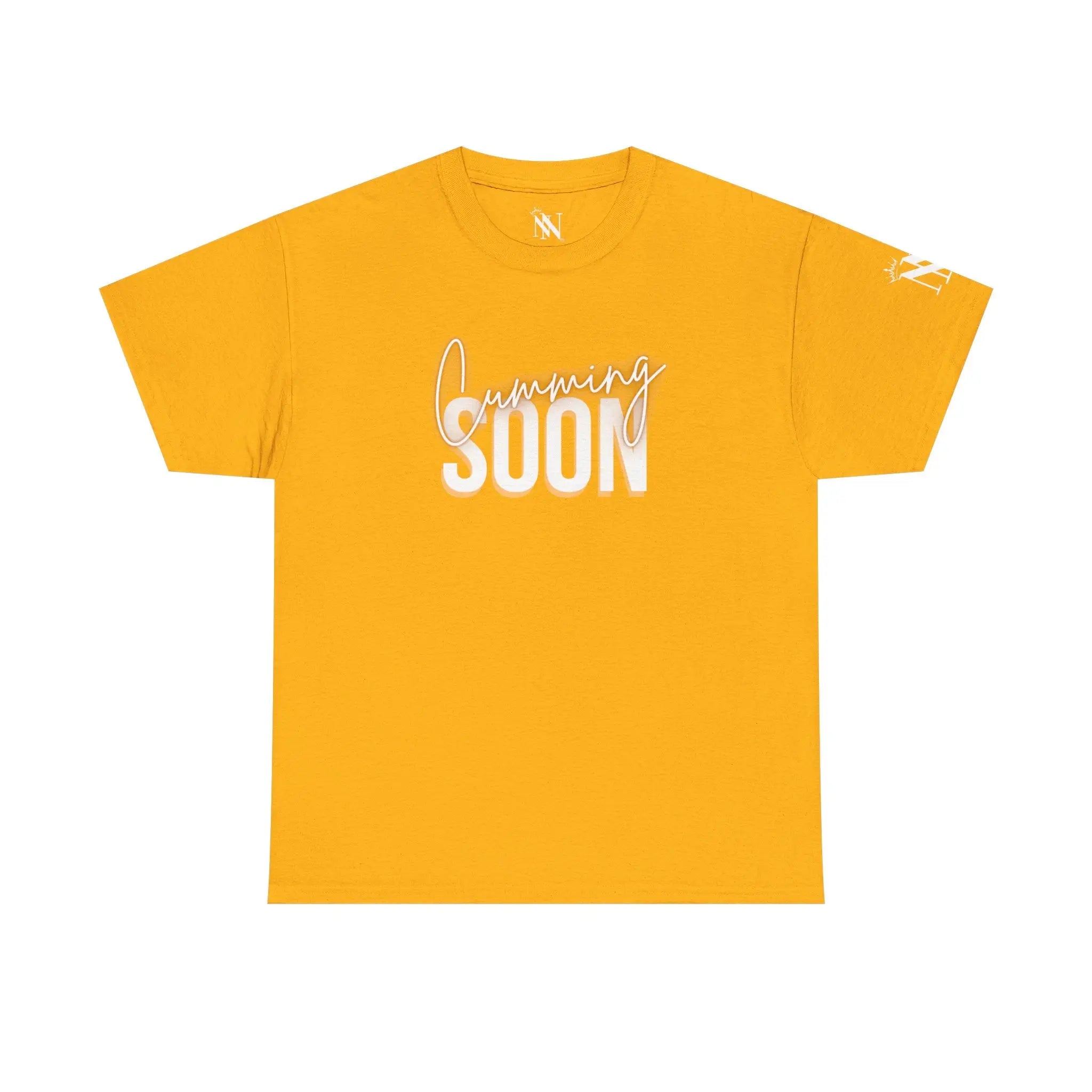 Cumming Soon 24k Gold Print Sex Gifts for Her Graphic T-Shirt