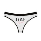 Love Love Sex Gifts Humor Naughty Women’s Thong