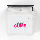 It Just Cums | Mix & Match Soft Fun-Flirty Lovers’ Blankets