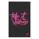 Take It Slow | Mix & Match Soft Fun-Flirty Lovers’ Towels