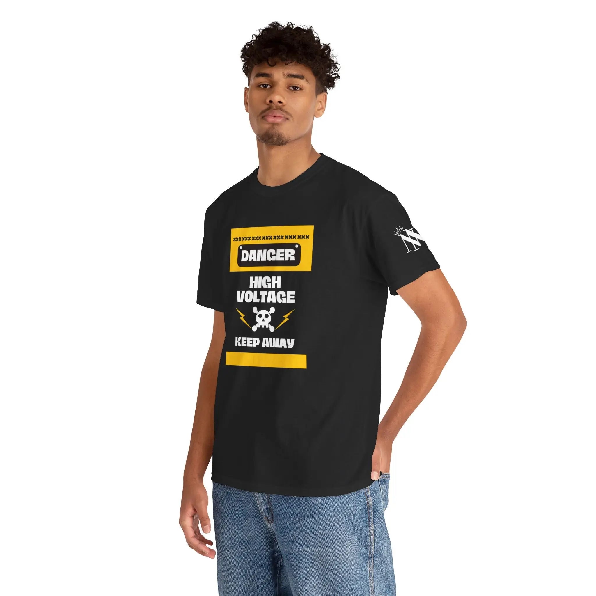Danger High Voltage | Mix & Match Cotton Unisex Fun-Flirty Lovers’ T-Shirts