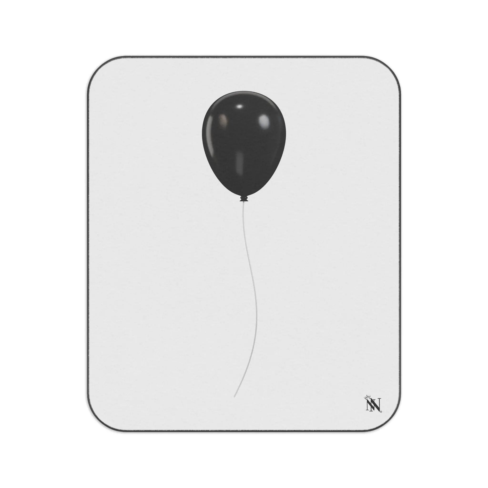 Single Black Party Balloon | Mix Match Fun-Flirty Lovers’ Water-Resistant Blankets