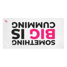 Something Big is Cumming | Mix & Match XL Fun-Flirty Lovers’ Towels