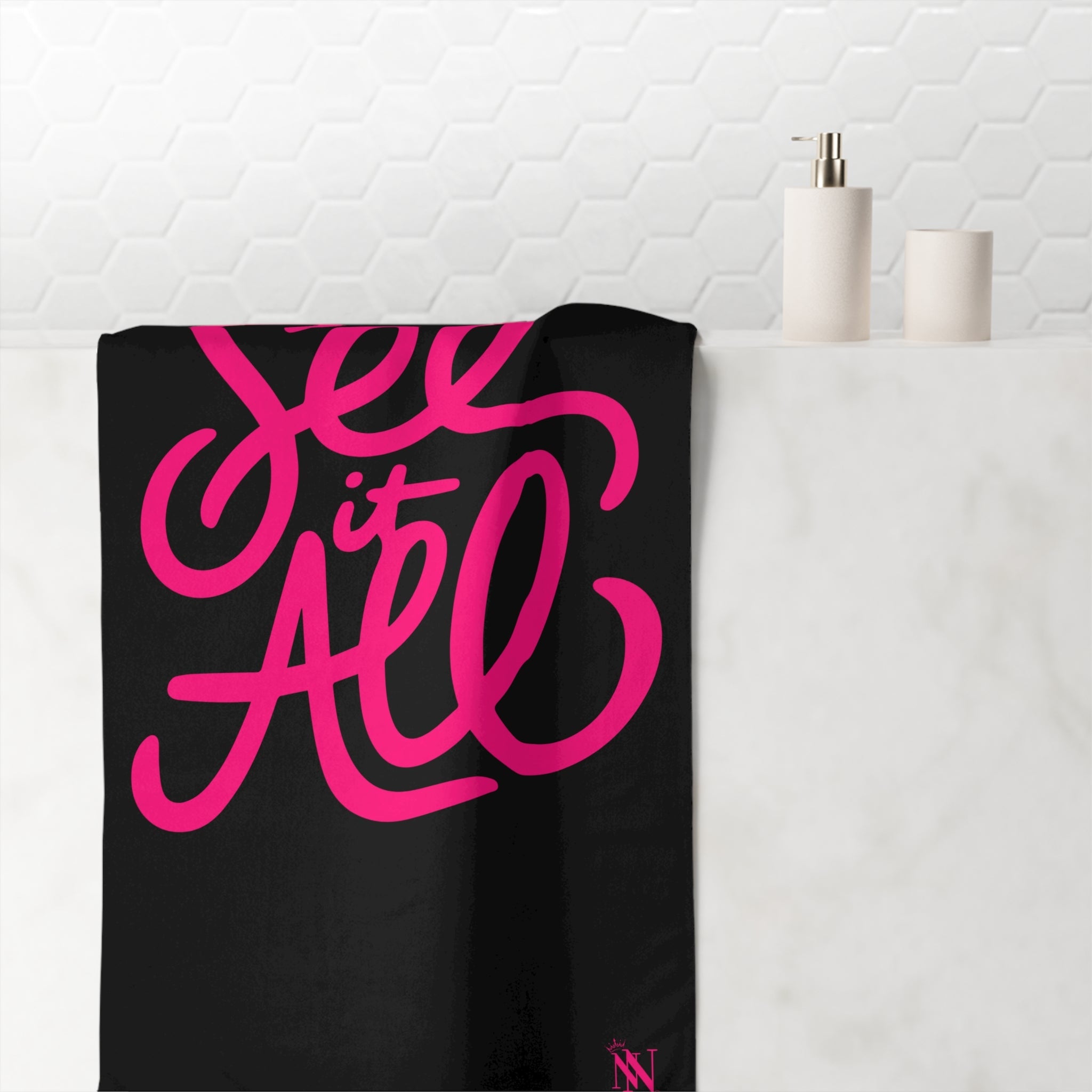 See It All | Mix & Match XL Fun-Flirty Lovers’ Towels