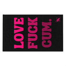 Love Fuck Cum. Nectar Napkins Sex Towel