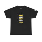 Keep Calm & Fuck Queen King | Mix & Match Cotton Unisex Fun-Flirty Lovers’ T-Shirts