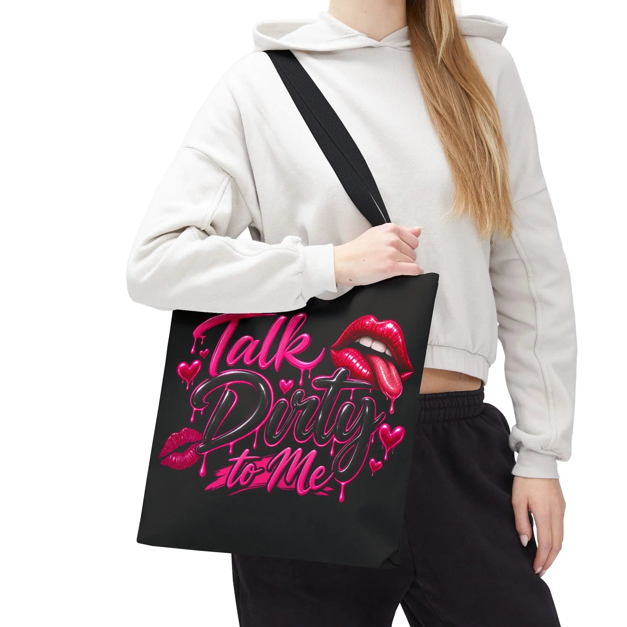 Talk Dirty to Me Sexy Tote Bag