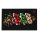 Naughty Nice Who Cares? Christmas | Nectar Napkins Fun-Flirty Lovers’ Towels