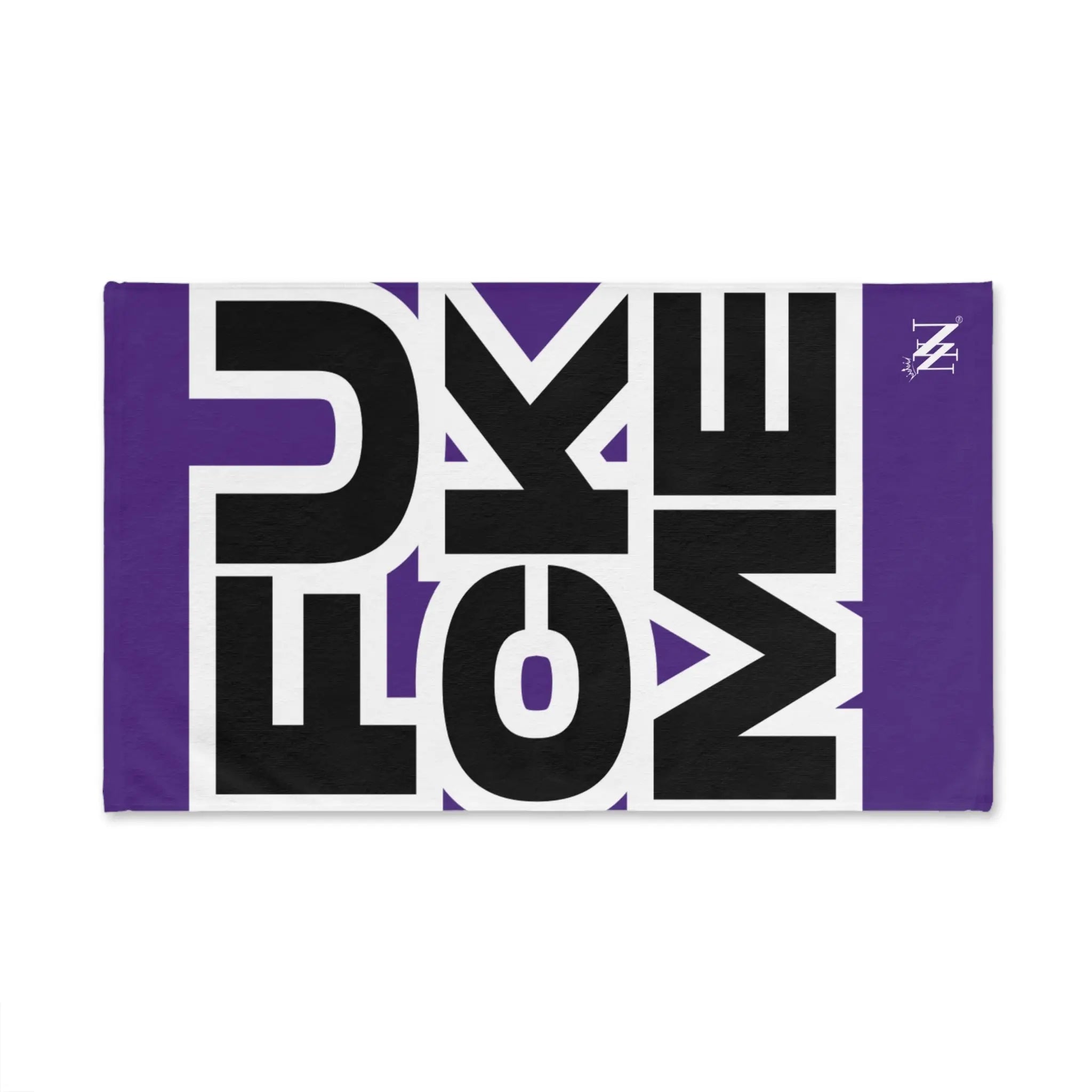 FUCK ME Block Letter Purple Cum Towel