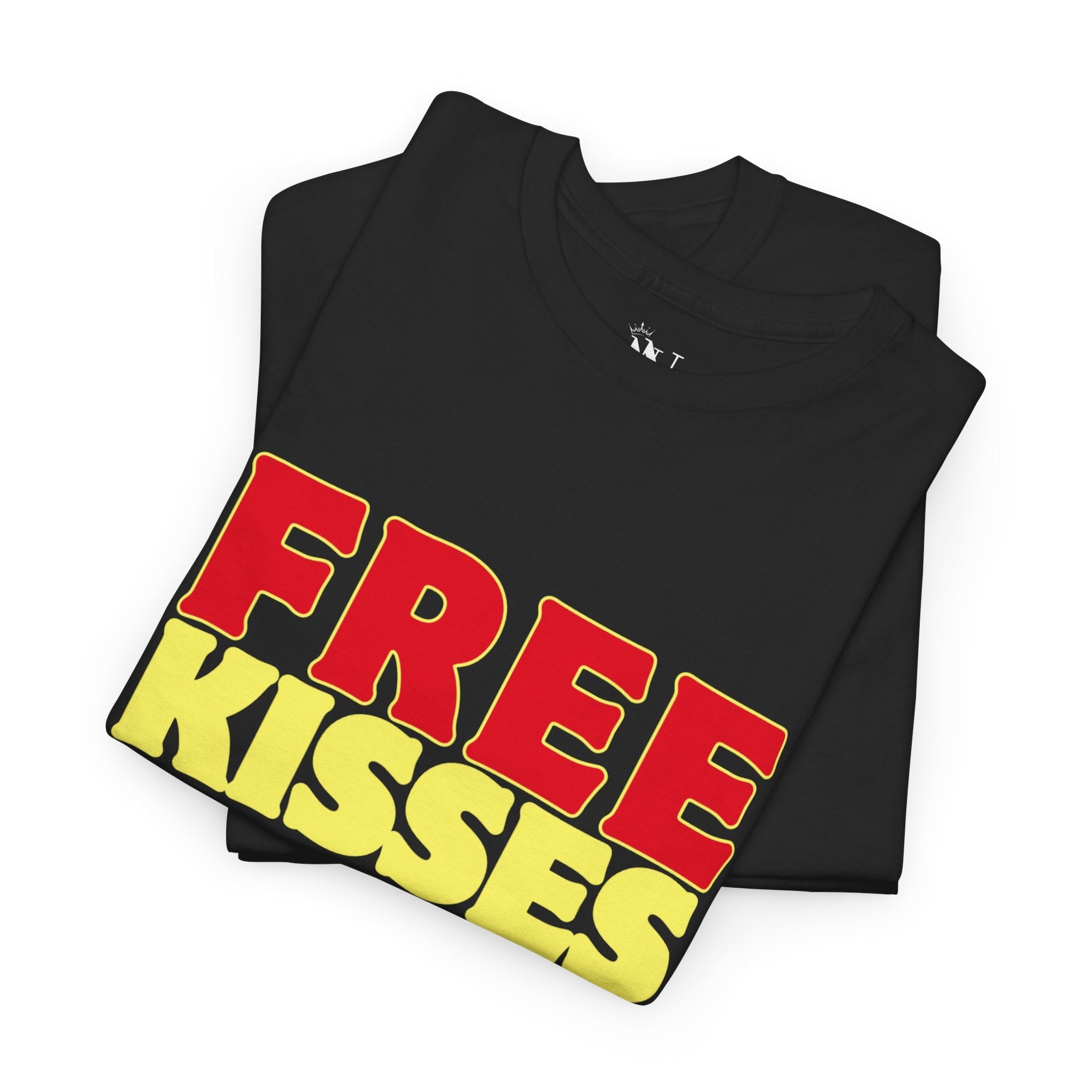 Free Kisses! | Mix & Match 100% Cotton Unisex Fun-Flirty Lovers’ Tees