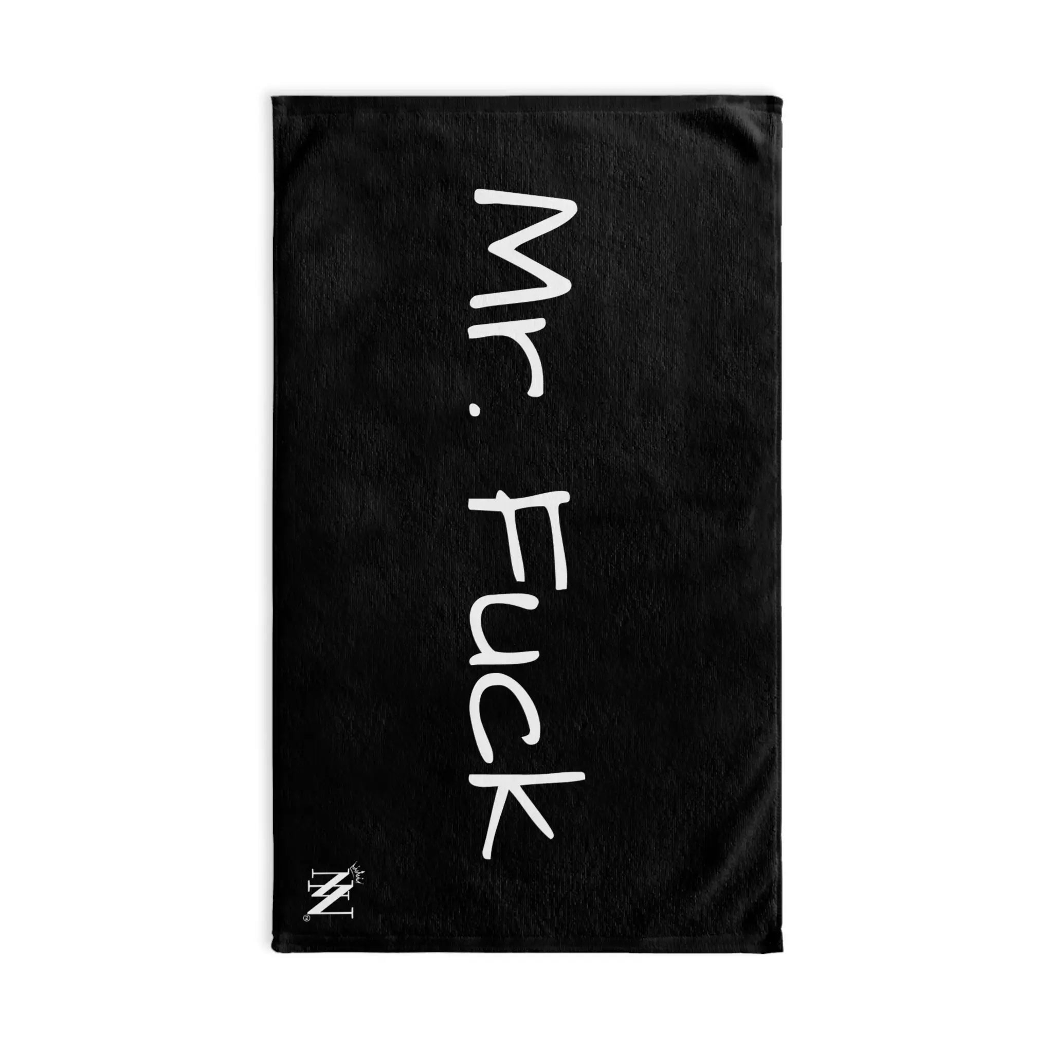 Mr. Fuck Black | Mix & Match Classic Fun-Flirty Lovers’ Towels