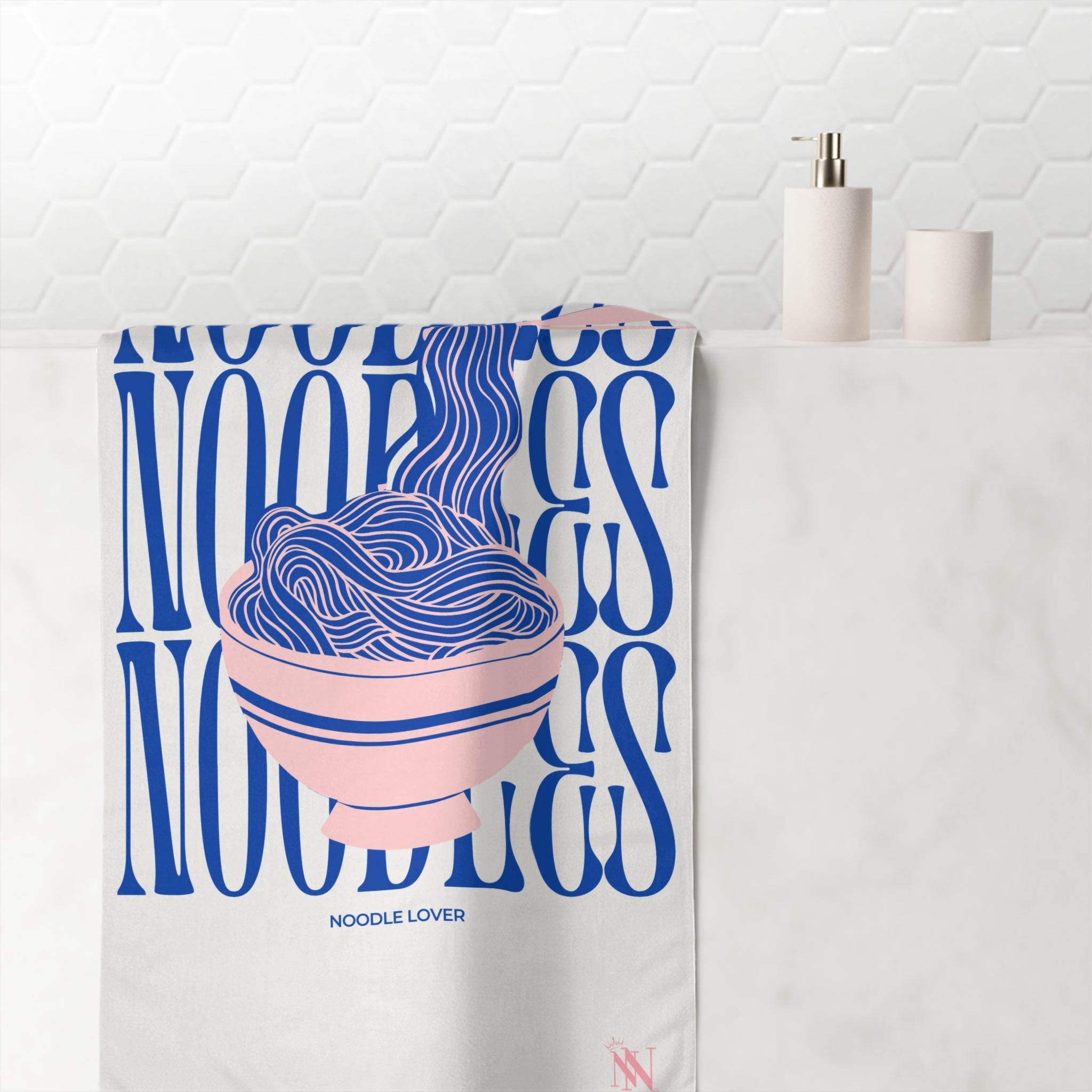 Noodle Lover | Mix & Match XL Fun-Flirty Lovers’ Towels
