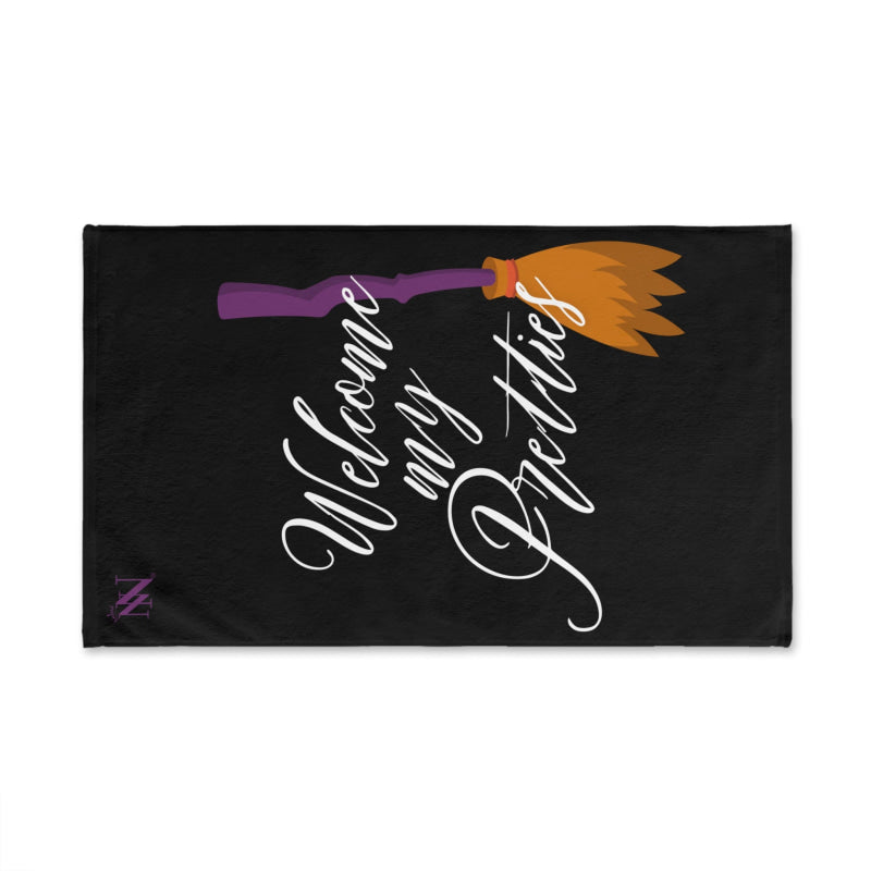 Welcome My Pretties Halloween | Mix & Match Original Fun-Flirty Lovers’ Towels
