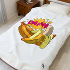 Damn Banana | Mix & Match Velveteen Fun-Flirty Lovers’ Blankets