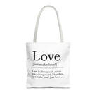 Definition of Love Tote Bag