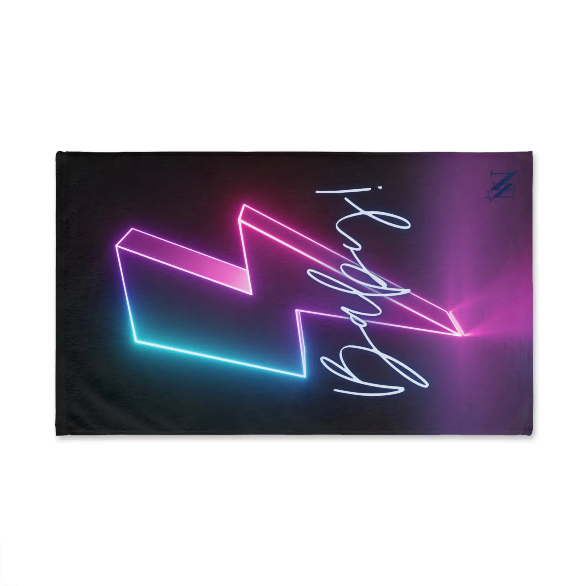 Electric Baby! Graphic | Mix & Match Classic Fun-Flirty Lovers’ Towels