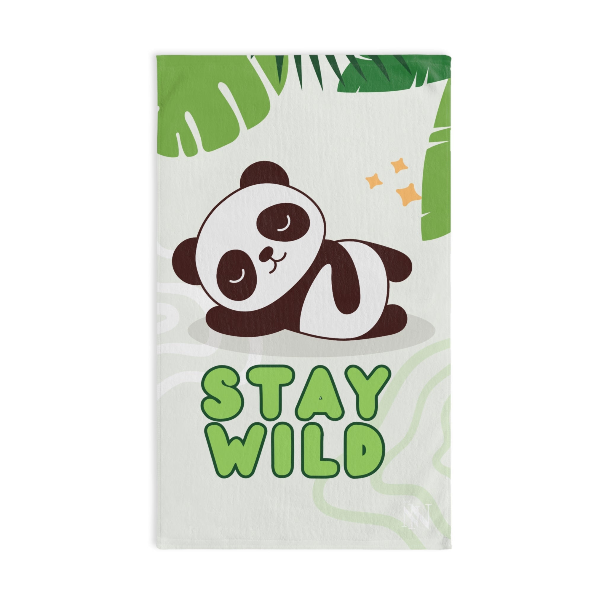 Stay Wild Cut Panda | Mix & Match Classic Fun-Flirty Lovers’ Towels