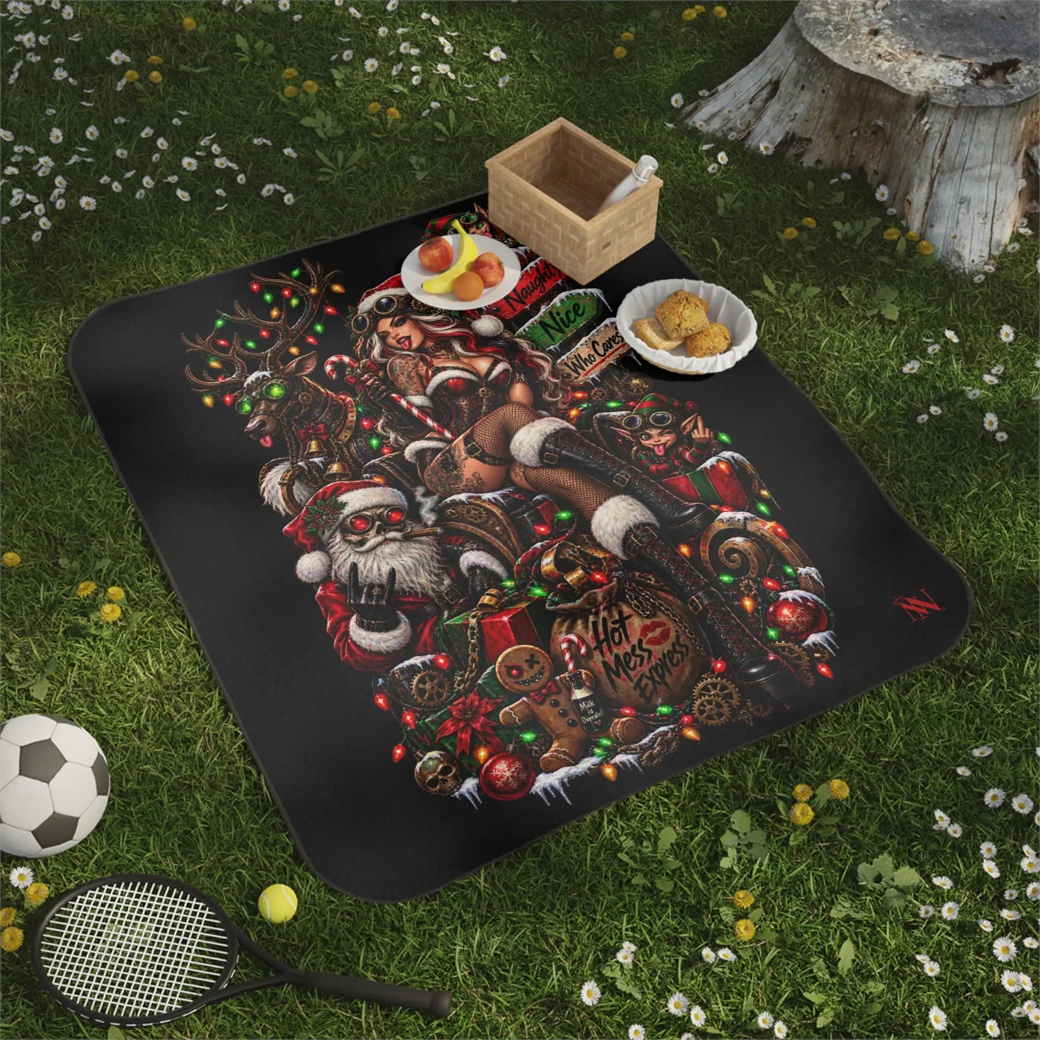 Christmas Wicked Fantasy | Nectar Napkins Fun-Flirty Lovers’ Sex Blankets