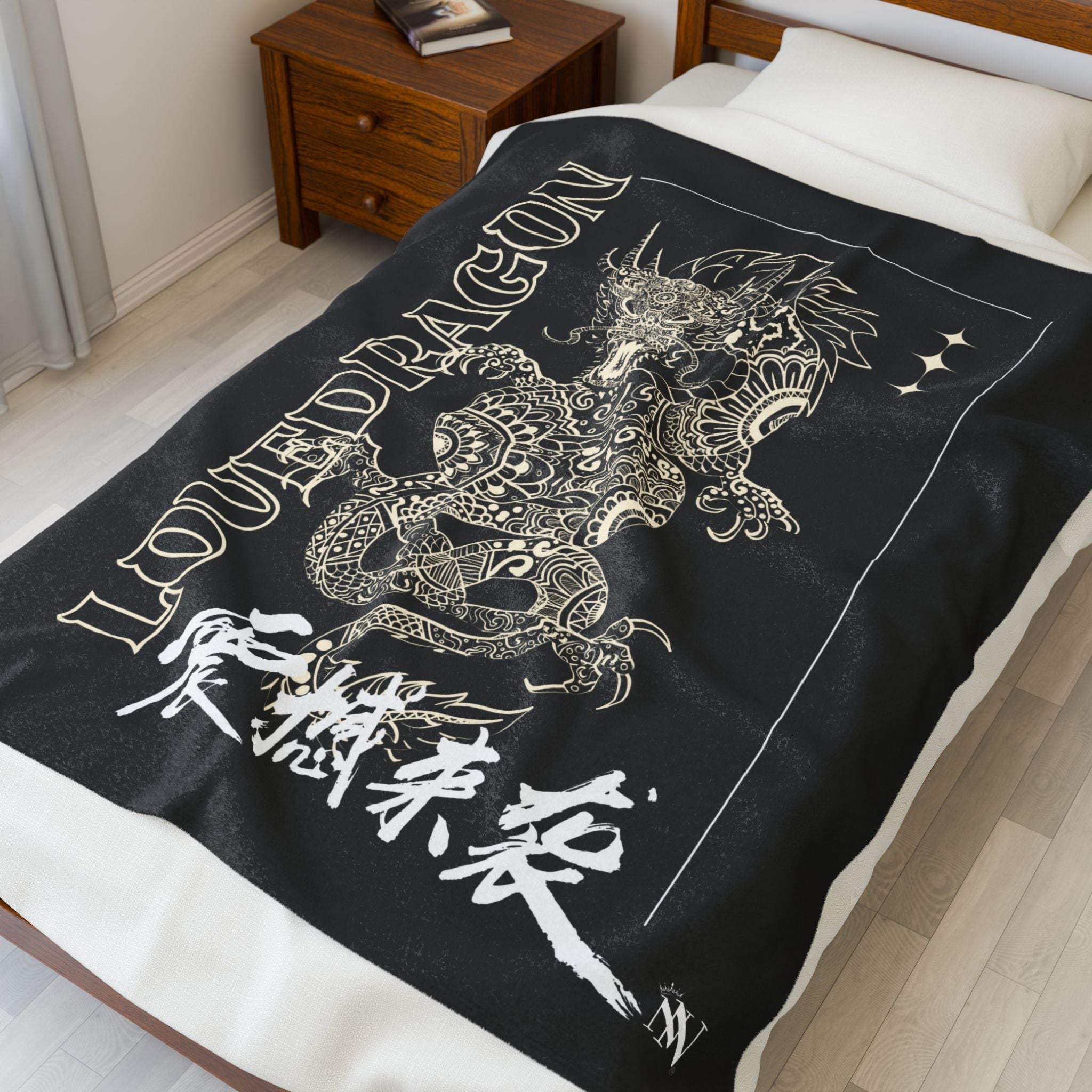 Love Dragon | Mix & Match Velveteen Fun-Flirty Lovers’ Blankets
