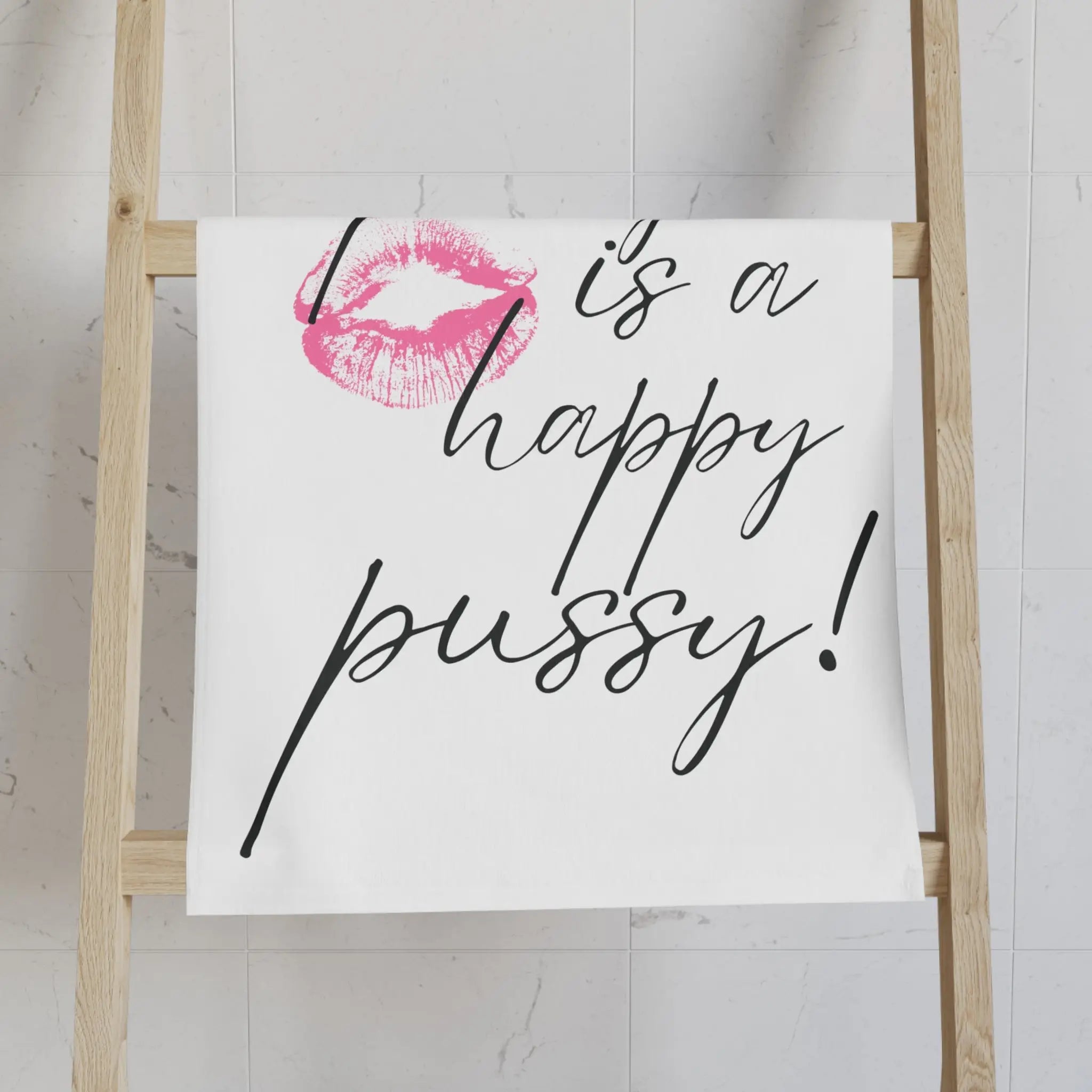 A Dirty Pussy is a Happy Pussy! Cum Towel