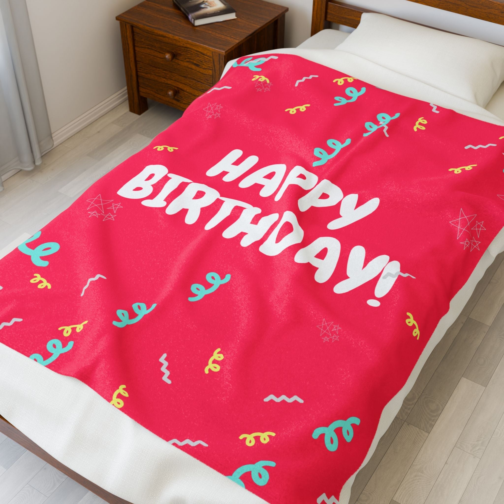 Happy Birthday! | Mix & Match Velveteen Fun-Flirty Lovers’ Blankets
