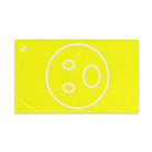 Surprised Emoji Neon Yellow | Mix & Match Classic Fun-Flirty Lovers’ Towels