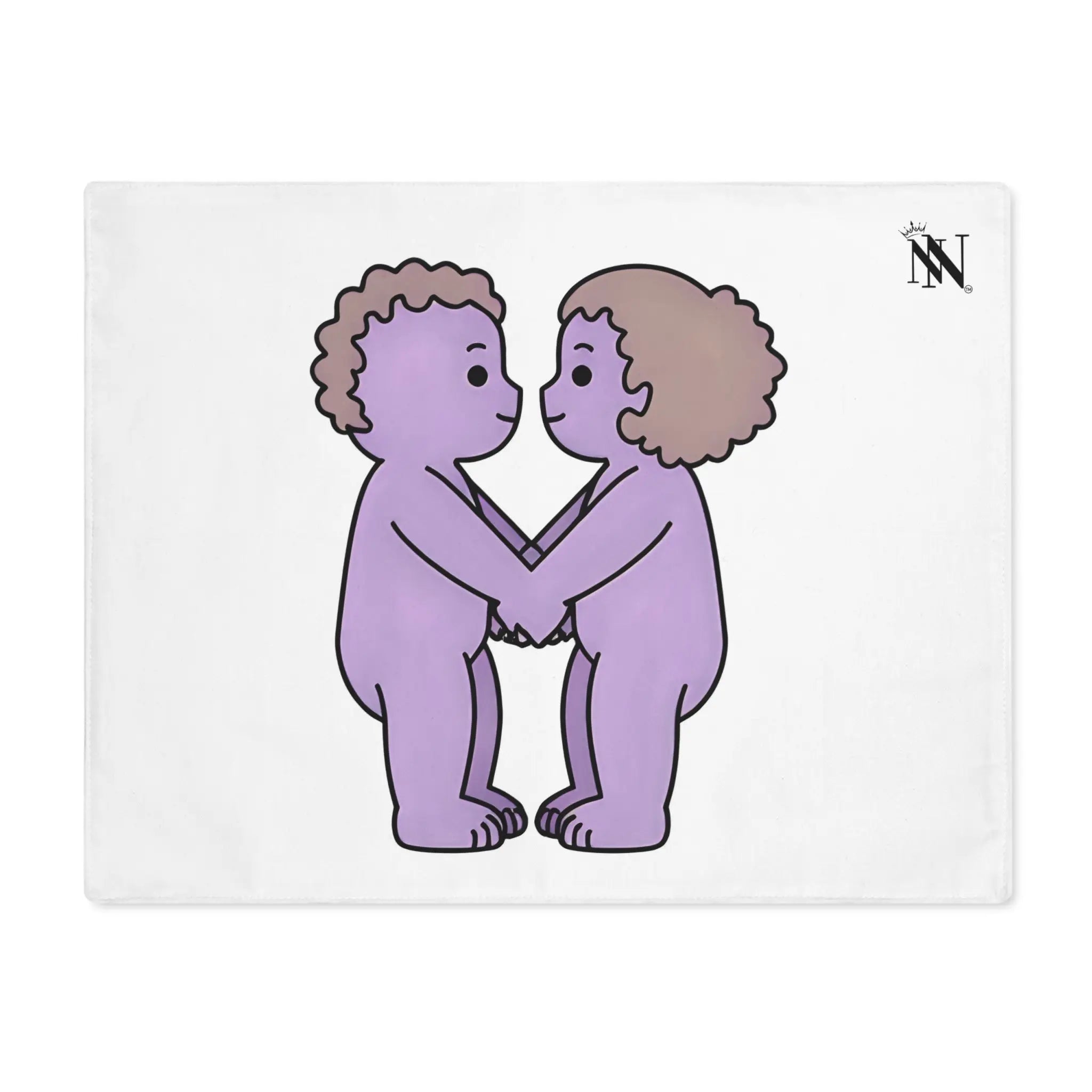 Naked Couple Emoji | Mix & Match Playful Fun-Flirty Lovers’ Toy Mats