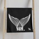 Mr. Mr. Mermaid Shareable Sides Black Cum Towel